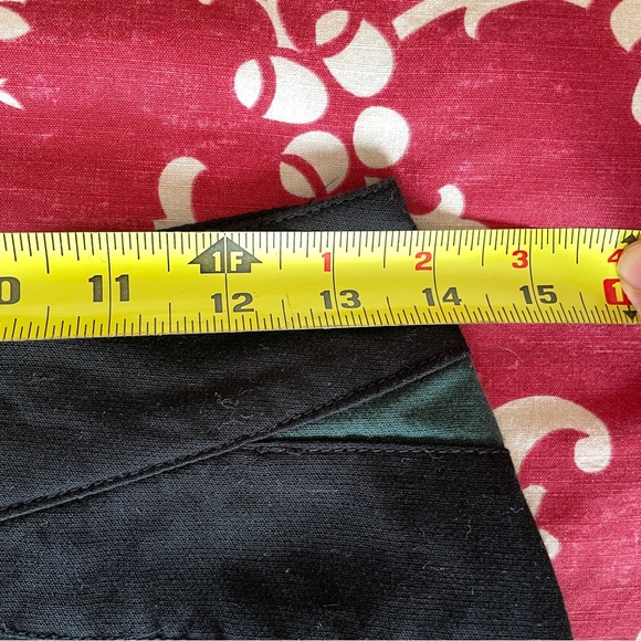 Tulle Forest Green and Black Pencil Skirt SZ Small - Picture 9 of 12